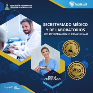Secretariado Médico y de Laboratorios con especialización en Obras Sociales